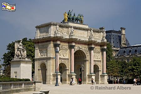 Arc de Triomphe de Carrousel, Frankreich, France, Paris, Arc, Triomphe, Carrousel, foreal, Albers,