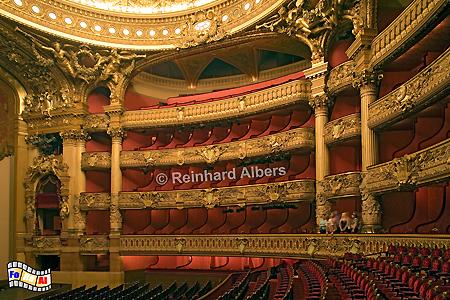 Opra Garnier - Zuschauerlogen, Frankreich, France, Paris, Opra, Oper, Garnier, Albers, foreal,