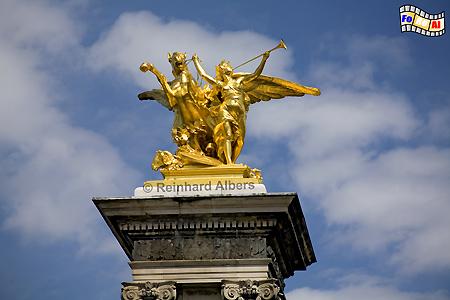 Pont Alexandre III, Frankreich, France, Paris, Pont, Alexandre III, Grand Palais, Albers, foreal,