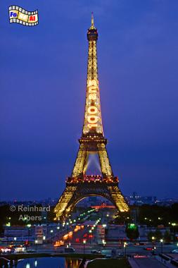 Eiffelturm - 100-jhriges Jubilum, Paris, Eiffelturm, Tour Eiffel, Albers, Foto, foreal,