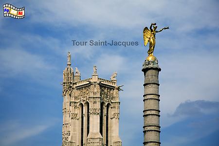 Tour Saint-Jacques, Paris, Tour, Saint-Jacques, Albers, Foto, foreal,