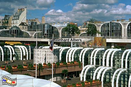 Forum des Halles, Frankreich, France, Paris, Forum, Halles, Hallen, Le Ventre de Paris, Paris, Forum des Halles, Albers, foreal,