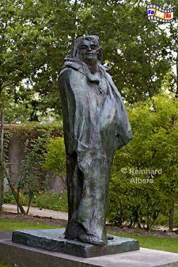 Honor Balzac - Skulptur von Auguste Rodin, Frankreich, France, Paris, Rodin, Museum, Balzac, foreal, Albers,