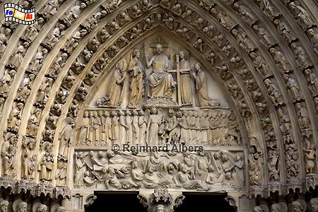 Portal Notre Dame, Paris, Notre Dame, Kathedrale, Portal, Albers, Foto, foreal,