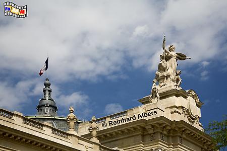 Grand Palais - Kuppel und Dachverzierungen, Frankreich, France, Paris, Grand Palais, Weltausstellung, Albers, foreal,