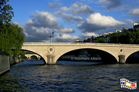 Pont Notre-Dame, Paris, Seine, Brcke, Pont, Notre-Dame, Albers, Foto, foreal,