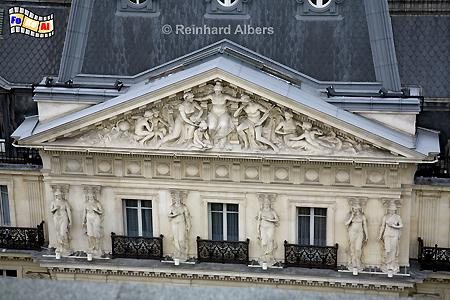 Boulevard Haussmann - Hausgiebel, Frankreich, France, Paris, Boulevard, Haussmann, foreal, Albers