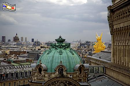 Opéra Garnier - Rückseite, Frankreich, France, Paris, Opéra, Oper, Garnier, Albers, foreal,
