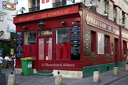 Montmartre, Frankreich, France, Paris, Montmartre, foreal, Albers