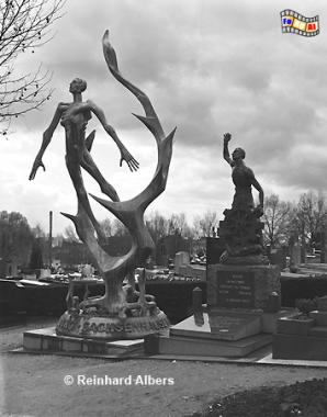 Mahnmal f�r KZ-Opfer auf dem Friedhof P�re Lachaise., Paris, Mahnmal, P�re Lachaise, Friedhof, Cimti�re, Albers, Foto, foreal,