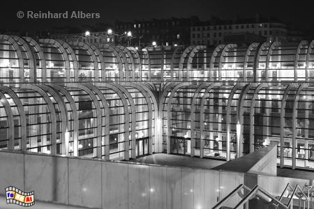 Forum des Halles im Oktober 1980., Paris, Forum des Halles, Albers, Foto, foreal,
