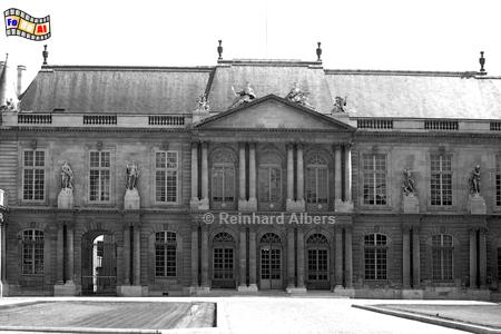 H�tel de Soubise beherbergt heute das Archives nationales., Paris, H�tel, Soubise, Marais, Albers, Foto, foreal,