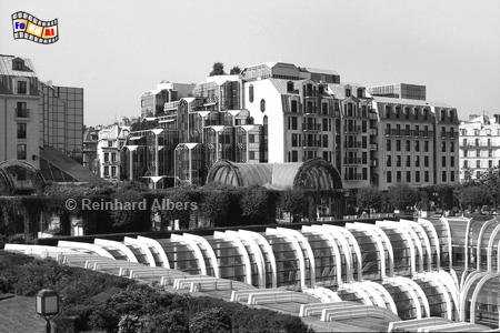 Forum des Halles im Juli 1990., Paris, Forum des Halles, Albers, Foto, foreal,