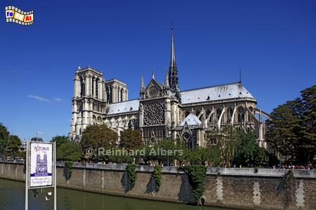 Notre-Dame., Paris, Notre Dame, Kathedrale, Portal, Albers, Foto, foreal,