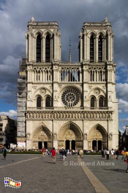 Notre-Dame, Kathedrale von Paris, Paris, Notre-Dame, Ile, Cité, Seine, Albers, Foto, foreal,