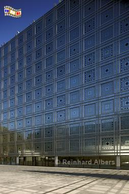 Institut du monde arabe., Paris, Institut, arabe, Albers, Foto, foreal,