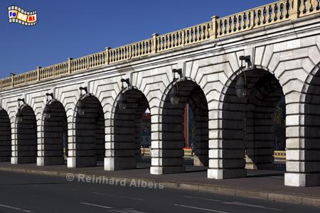 Pont de Bercy., Paris, Pont de Bercy, Metro, Seine, Albers, Foto, foreal,