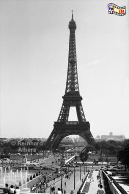 Eiffelturm im Juli 1990., Paris, Eiffelturm, Tour Eiffel, Albers, Foto, foreal,