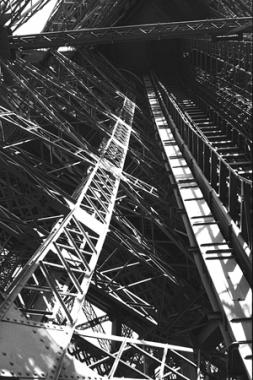 Pfeiler des Eiffelturms., Paris, Eiffelturm, Tour Eiffel, Albers, Foto, foreal,