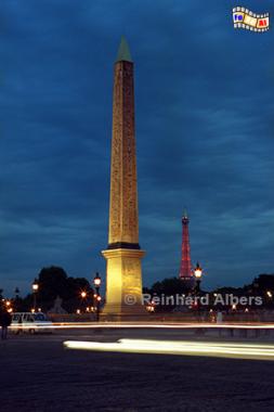 Obelisk auf dem Place de la Concorde., 