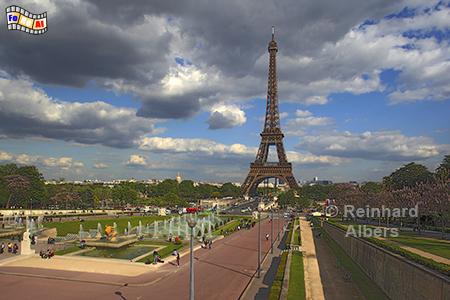 Eiffelturm erbaut zur Weltausstellung 1889., Paris, Eiffelturm, Weltausstellung, Albers, foreal,