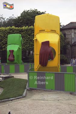 Autokunst auf dem Square Ren�-Viviani., Paris, Square, Viviani, Autokunst, Albers, Foto, foreal,