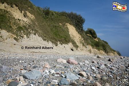 Steilküste bei Langholz in der Eckernförder Bucht, Ostseeküste, Ostsee, Eckernförde, Bucht, Langholz, Albers, Foto, foreal,
