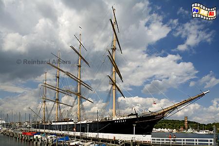 Segelbark Passat im Hafen von Travemnde., Ostseekste, Ostsee, Hafen, Travemnde, Lbeck, Albers, Foto, foreal, Passat,