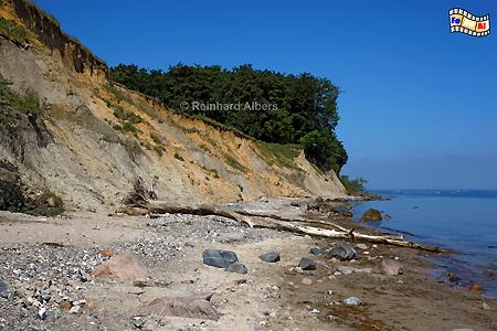 Brodtener Ufer in Ostholstein, Ostseekste, Ostsee, Brodten, Steilufer, Strand, Albers, Foto, foreal,