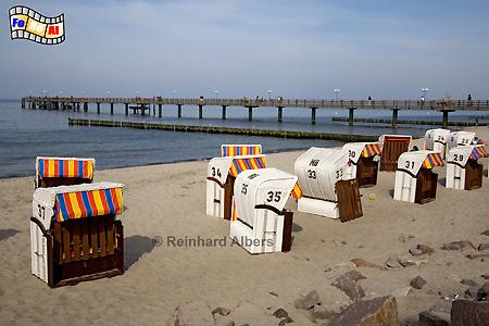 K�hlungsborn - Strand, Mecklenburg, Ostseebad, K�hlungsborn, Foto, Albers, foreal,