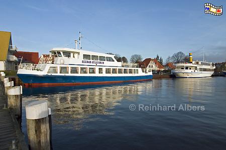 Rgen - Der Hafen von Breege im Winter., Rgen, Mecklenburg, Breege, Bodden, Ostsee, Albers, Foto, foreal,