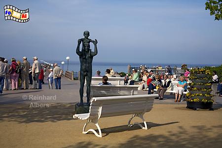 Khlungsborn - Kurpromenade, Mecklenburg, Ostseebad, Khlungsborn, Foto, Albers, foreal,