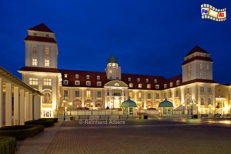 Ostseebad Binz mit Kurhotel, Rgen, Binz, Kurhotel, Mecklenburg, Vorpommern, Foto, foreal, Albers,