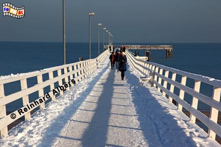 Timmendorfer Strand - Seebr�cke., Ostseek�ste, Winter, Seebr�cke, Timmendorf, Albers, Foto, foreal,