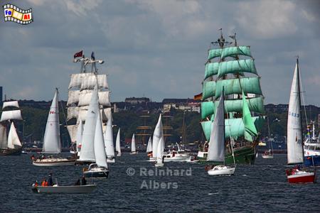 Kieler Woche 2011 - Windjammerparade., Kiel, Woche, Windjammerparade, Ostseek�ste, F�rde, Albers, Foto, foreal,