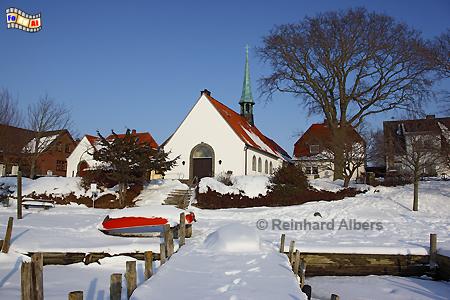 Maasholm an der Schlei im Winter., Schleswig-Holstein, Ostseek�ste, Maasholm, Schlei, Albers, Foto, foreal,