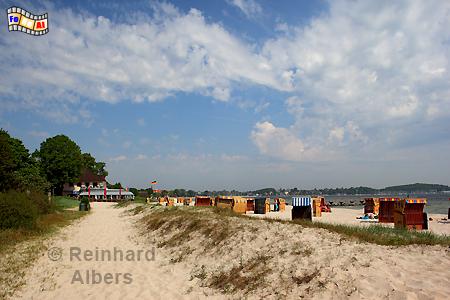 Eckernförde - Strand, Schleswig-Holstein, Eckernförde, Strand, Albers, Foto, foreal,
