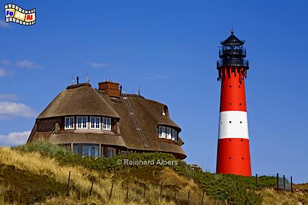 Hrnum Leuchtturm, Sylt, Hrnum, Leuchtturm, foreal, Albers,