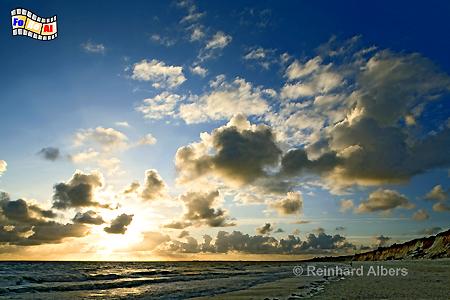 Sylt Abendhimmel, Sylt, Wenningstedt, Abendrot, Strand, Kueste, foreal, Albers, Sonnenuntergang, 