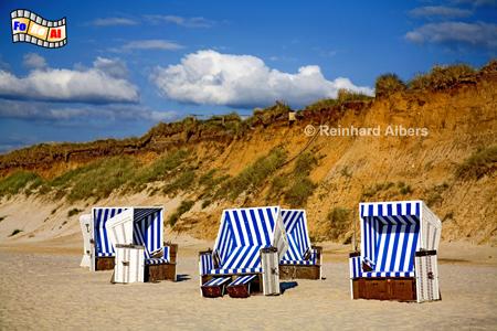 Rotes Kliff, Sylt, Rotes Kliff, Kampen, Steilkste, foreal, Albers, Strandkorb,