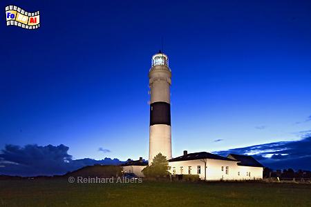 Blaue Stunde am Leuchtturm von Kampen., Sylt, Kampen, Leuchtturm, Christian, foreal, Albers,