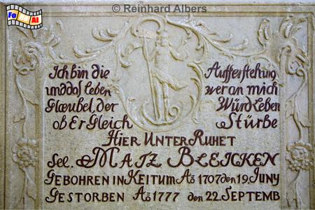 Historischer Grabstein auf dem Friedhof in Keitum., Sylt, Keitum, Friedhof, Grabstein, foreal, Albers,