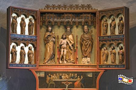 Altar in der St. Severin-Kirche in Keitum., Sylt, Keitum, Kirche, Severin, foreal, Albers,