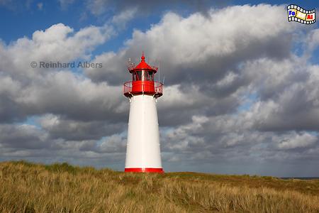 Leuchtturm List West auf dem Ellenbogen., Sylt, Leuchtturm, Lighthouse, Ellenbogen, List West, foreal, Albers,