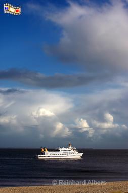 Ausschlugsschiff vor Hrnum., Sylt, Hrnum, Adlerschiff, Foto, Albers, foreal,