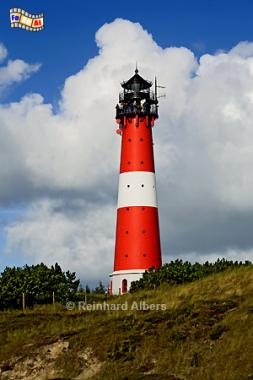 Leuchtturm von Hrnum., Sylt, Hrnum, Leuchtturm, Albers, Foto, foreal, Phare, Lighthouse,