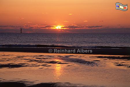 Sylt - Sonnenuntergang, Sylt, Wenningstedt, Abendort, Sonnenuntergang, Meer, foreal, Albers, Foto,
