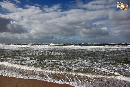 Sylt - Meer, Wellen, Wolken, Sylt, Nordsee, Meer, Wellen, Wolken, Albers, Foto, foreal,
