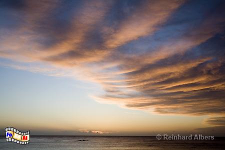 Abendhimmel bei Le Croisic in der Bretagne, Wolken, Himmel, Wetter, Kste, Bretagne, Abendhimmel, Le Croisic, Albers, Foto, foreal,