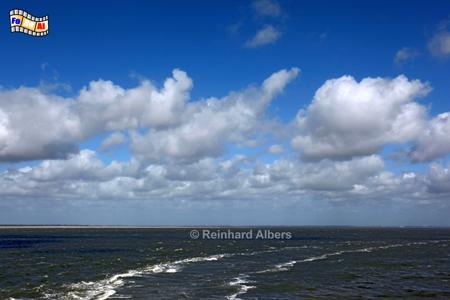 Nordsee, Himmel und Wolken., Nordseekste, Nordsee, Himmel, Wolken, Wetter, Albers, Foto, foreal,